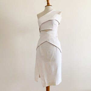 Josh Goot White Bandage Dress XS